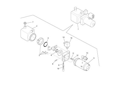 Tilting pump - Components